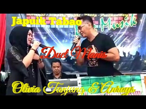 JAPUIK TABAO duet manis OLIVIA TANJUNG & ANROYS CEKIDOT AGAIN😘