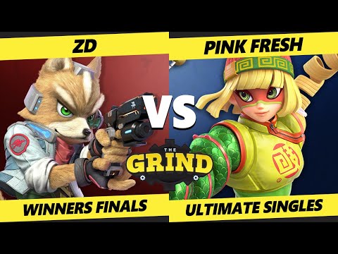 The Grind 162 Winners Finals - ZD (Fox) Vs. Pink Fresh (Min Min) Smash Ultimate - SSBU