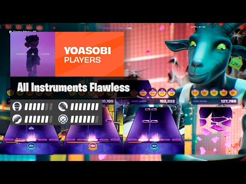 "Players" - Yoasobi | Expert All Instruments Flawless | Fortnite Festival