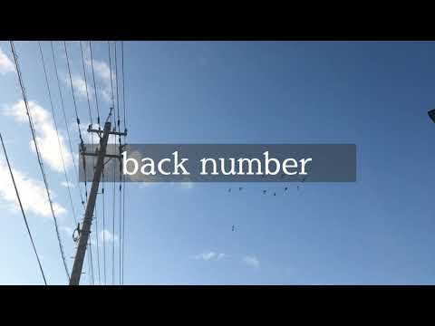 『歌詞付き』水平線-back number(本人)