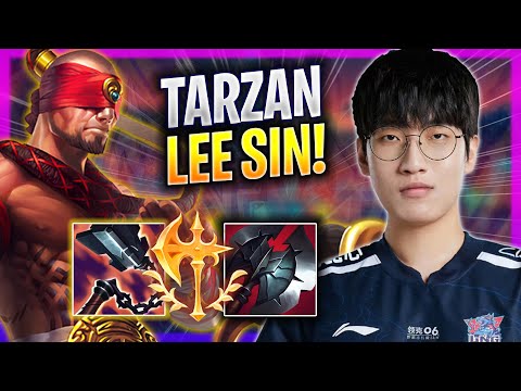 TARZAN IS READY TO PLAY LEE SIN! - LNG Tarzan Plays Lee Sin JUNGLE vs Graves! | Season 2023