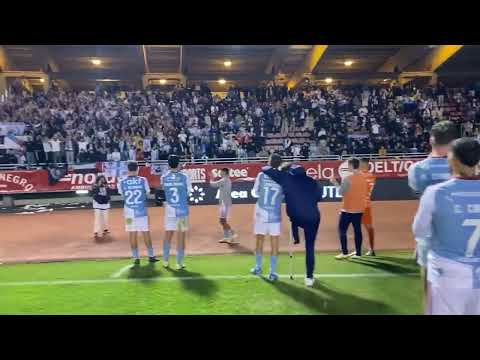 Compostela players and fans after Alaves defeat - 29/10/2024