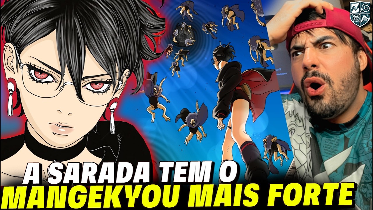 O MANGEKYOU MAIS FORTE DA HISTÓRIA 🔥 SARADA DEUSA!!! - FRED ANIMES