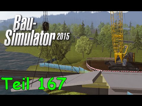 Let's Play Bau Simulator 2015 Teil 167 - FAHRBAHNPLATTEN SETZEN mit LIEBHERR LR1300 | Liongamer1
