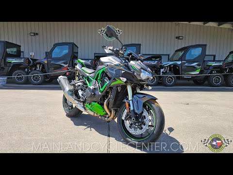 New 2025 Kawasaki Z H2 SE ABS Metallic Matte Graphenesteel Gray