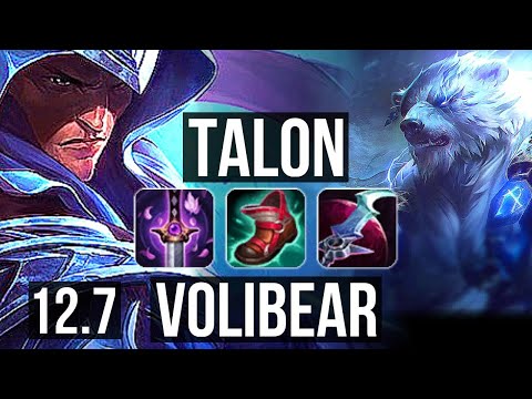 TALON vs VOLI (JNG) | 11/0/5, 71% winrate, Legendary | NA Master | 12.7