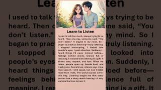 Learn To Listen “Start Today, Do Confidently Tomorrow!” #affirmations #selfimprovement#learntolisten