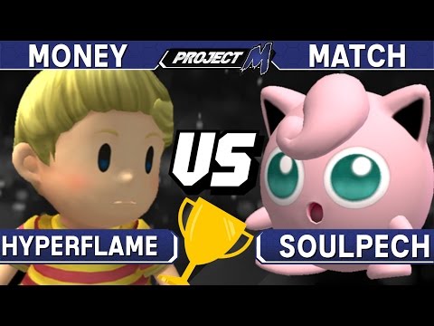 Project M - HyperFlame (Lucas) vs SoulPech (Jigglypuff) - Philly Championships 01 Money Match
