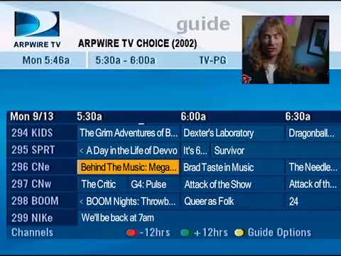 ARPWIRE TV Channel Surfing