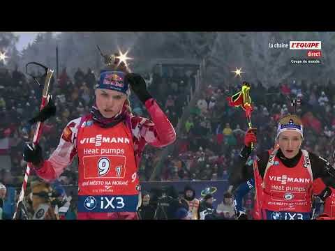 BIATHLON RELAIS MIXTE A NOVE MESTO TCHEQUIE 24 01 2026