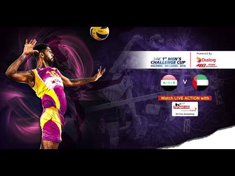 Iraq v United Arab Emirates – 1st Asian Men’s Volleyball Challenge Cup 2018