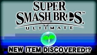 NEW ITEM DISCOVERED!? - Super Smash Bros. Ultimate Item Analysis!
