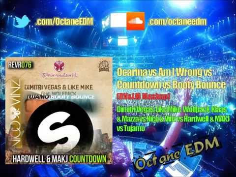 Ocarnia vs Am I Wrong vs Countdown vs Booty Bounce (DV&LM Mashup)