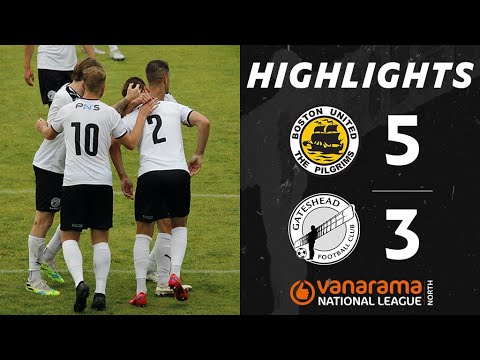 HIGHLIGHTS | Boston United 5-3 Gateshead (National League North Play-Off Semi-Final)
