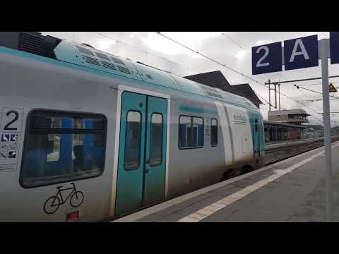 Eurobahn 2429 018-1 als Linie RB 61 nach Bielefeld Hbf fährt aus Bad Bentheim ab