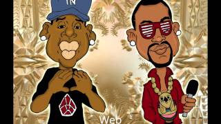 Kanye West, Jay Z Ft. Mr Hudson- Why I Love You (LYRICS)