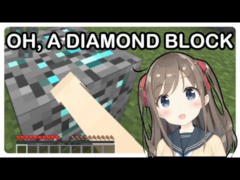 Shocking Reaction to Diamonds in Minecraft!