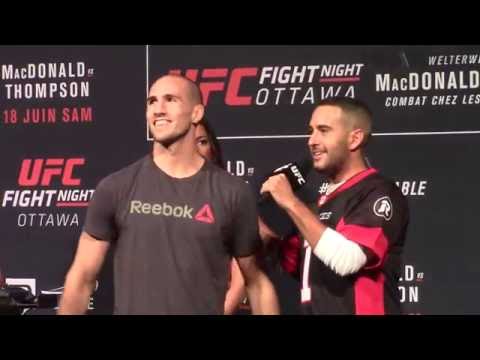 UFC Fight Night 89 Weigh-in highlights