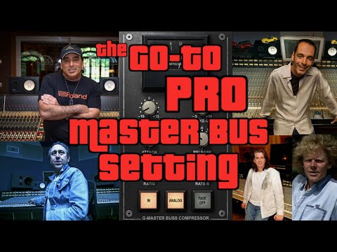 How the Pros set their Master Bus Compressor