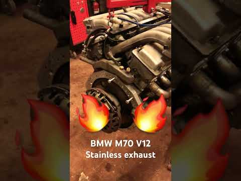 BMW M70 V12 Stainless exhaust Walkaround