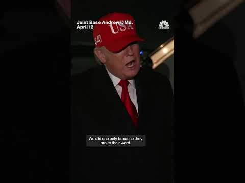 Trump says he doesn't 'care' if Iran returns to talks