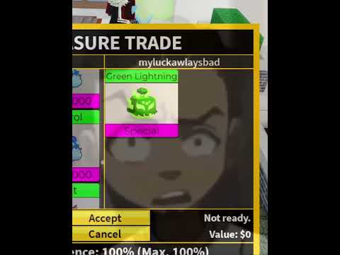 I just Got Green💚Rumble Skin!!   -    Blox Fruit Update 27!!