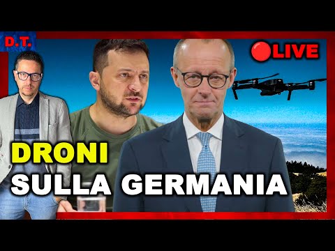 ANCORA PROVOCAZIONI RUSSE? DRONI SULLA GERMANIA | DISASTRO A KIEV  | Live Ep30🔴