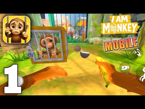 I am Monkey Mobile Gameplay Walkthrough Part 1 (iOS, Android)
