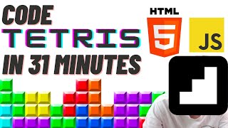 How to Code a Tetris Game using HTML and javascript