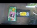 My Sesame Street Home Video Learning About Letters 1986 VHS Full Video