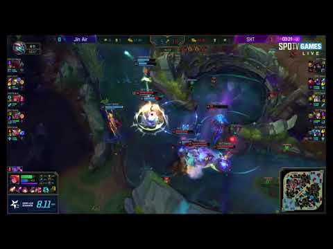 [24-06-2018] LCK SKT vs JAG game 2 Highlights