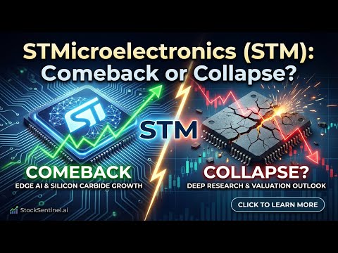 STMicroelectronics (STM): comeback or collapse? Deep research and valuation outlook