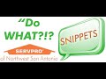 Tammy Hall with SERVPRO snippets.