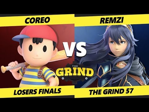 Smash Ultimate Tournament - Coreo (Ness) Vs. Remzi (Lucina) The Grind 57 SSBU Losers Finals