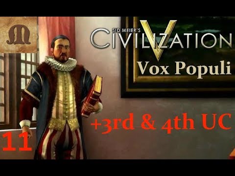 Let's Play Civilization 5 Vox Populi - The Netherlands p.11 (deity, epic)