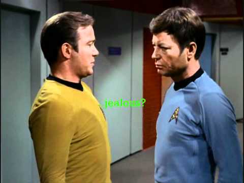 Star Trek: Jealous-Jim Kirk and the Ultimate Computer (sweet Kirk/Spock it's so canon)