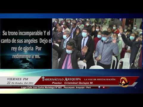 SERVICIOS ESPECIALES  VIERNES  22  DE OCTUBRE DEL 2021 P.M.   LEMA: EL PLAN COMPLETO DE  REDENCIÓN
