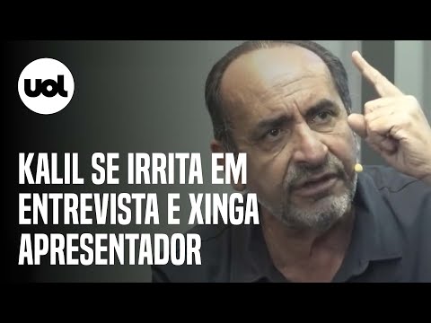Kalil se irrita e diz que jogaria apresentador ‘pela janela’ após pergunta sobre dívidas