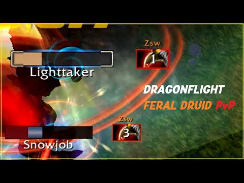 [WoW 10.0] DragonFlight Feral Druid PvP Montage (야드, Zsw) - Dos