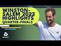 Gasquet and Djere Play an Epic; Van De Zandschulp vs Bonzi | Winston-Salem Quarter-Final Highlights