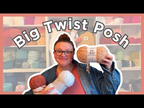 Yarn Review: Big Twist Posh from Joann Fabrics! 🧶 What's all the hype about? 😱