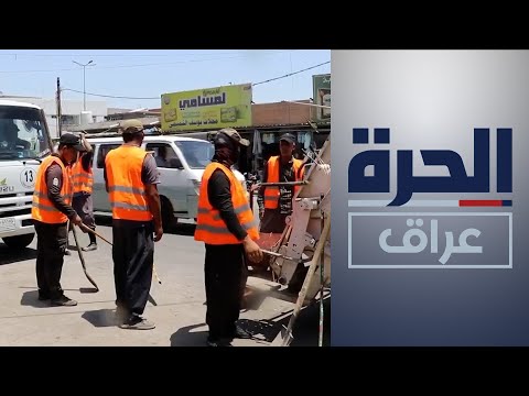 شاهد بالفيديو.. ارتفاع حاد بدرجات الحرارة والعمال ورجال الأمن أكثر المتضررين