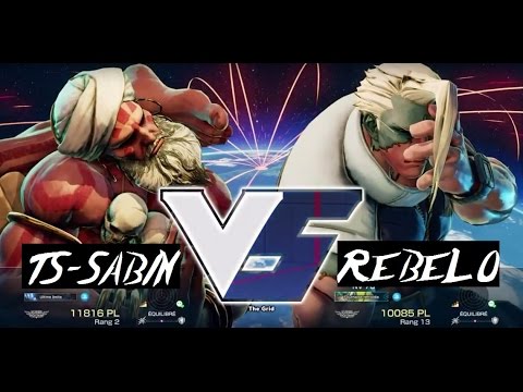 SFV - TS-Sabin (Dhalsim) vs REBELO (Nash)
