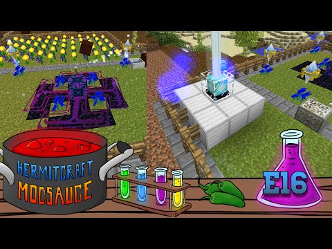HermitCraft ModSauce: Ep16 - Botania Enchanting!