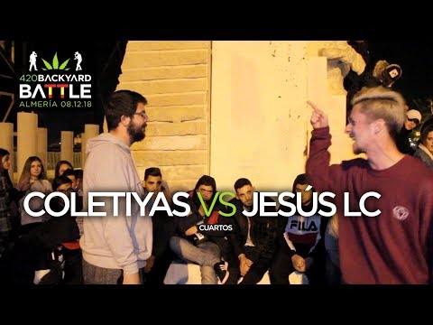 COLETIYAS vs JESÚS LC (BATALLÓN) 4os Almeria 2018. 420 Backyard Battle