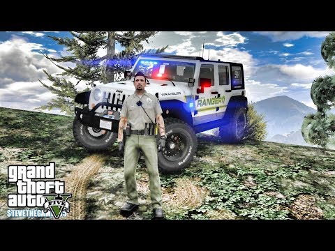 GTA 5 MODS LSPDFR 0.4.2 - EP 39 - PARK RANGER PATROL!!! (GTA 5 REAL LIFE PC MOD)