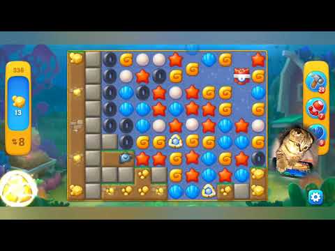 Fishdom 2022, no boosters, level 336 -  прохождение без бустеров,  336 уровень.