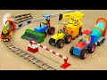 Diy Tractor Mini Bulldozer Rescue Train In Accident Diy Barrier For Mini Train HP Mini
