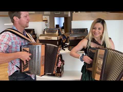 "Lustiges Wochenende" von Franz Mihelič auf der Harmonika