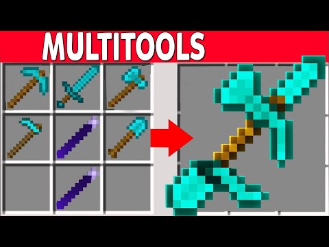 Minecraft Battle : HOW TO CRAFT SUPER MULTI TOOL Challenge in Minecraft Animation